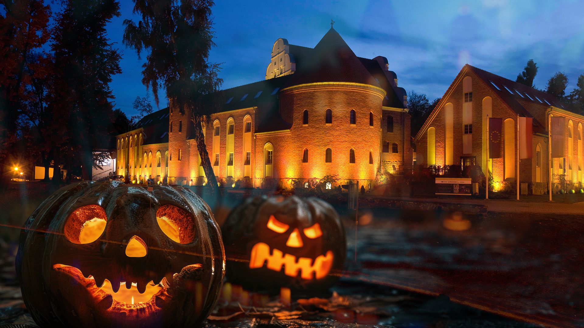 Halloween w hotelu SPA na Mazurach-śniadanie i obiadokolacja