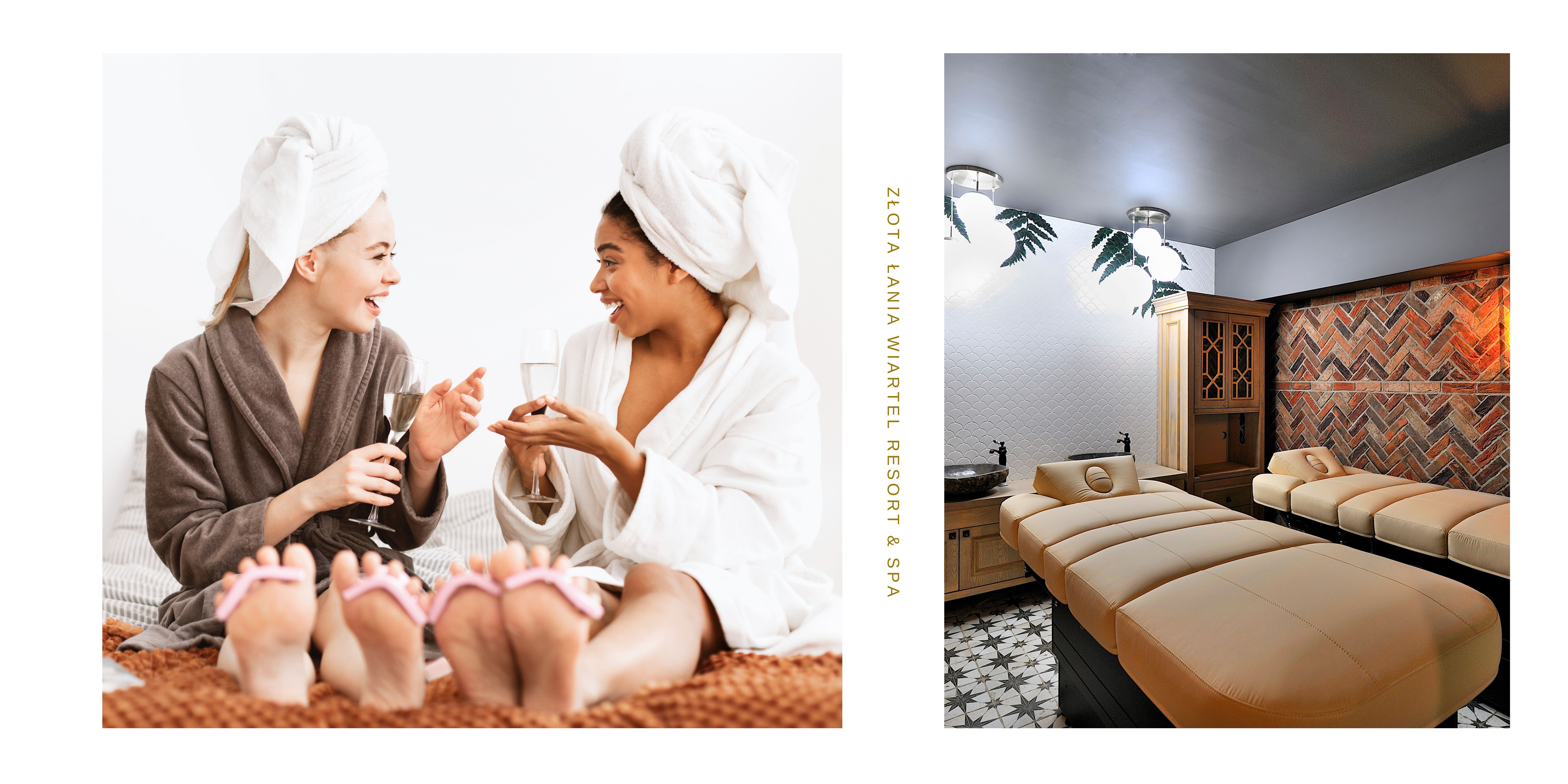 Przyjaciółki w luksusowym SPA